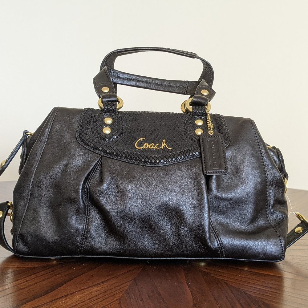 Black Coach Handbag